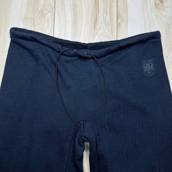 Yeezy Yzy Kanye West Vultures Men’s Black Drawcord Heavyweight Sweatpants Size 7 - Picture 3 of 11